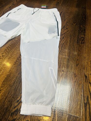 $130 Nike Running Division Pinnacle Pants White Mens Size Large DA1288-100 Rare - Picture 3 of 7