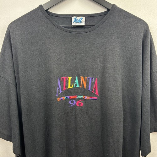 Camisa vintage de los Juegos Olímpicos de Atlanta 1996 puntada única años 90 - Imagen 6 de 13
