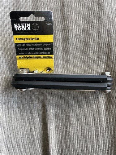Klein Tools 70579 Folding Hex Head Key Set New (201) - Picture 3 of 7