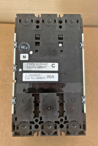 Terasaki Tembreak E125 NJ 3 Pole 20A 50/60Hz Molded Case Circuit Breaker - Foto 7 di 10
