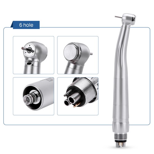 Pieza de Mano Dental LED de Alta Velocidad Fibra/Acoplamiento Rápido para NSK - Imagen 6 de 28