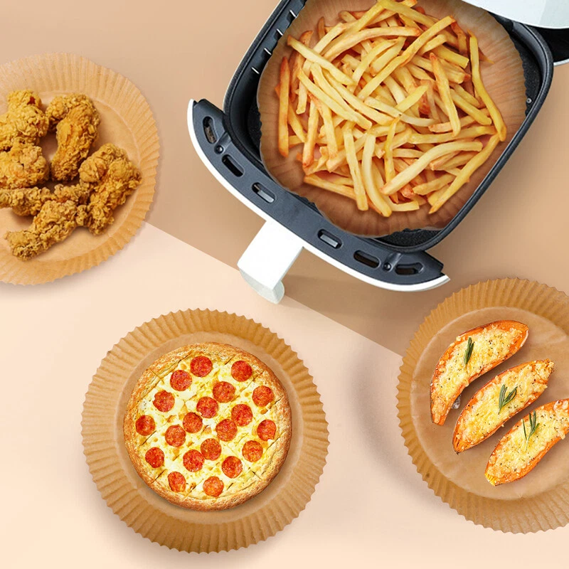Air Fryer Liners 100 pcs Disposable Parchment Paper Liner Non Stick Food