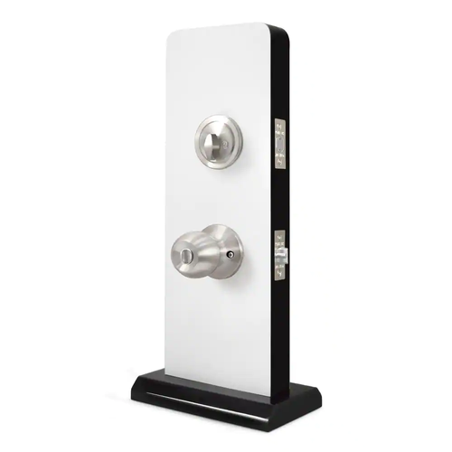 Stainless Steel Entry Door Knob Combo Lock Set with Deadbolt and 6 Keys - Picture 6 of 12