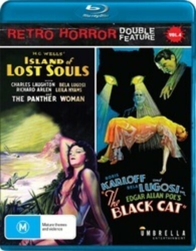 ISLAND OF LOST SOULS / THE BLACK CAT (BLU-RAY) - Afbeelding 1 van 1