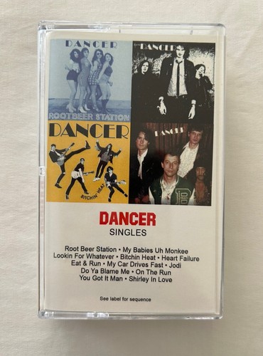 DANCER Singles Cassette VG+ Wiener Records Burger Records Power Pop Rock - Picture 4 of 11