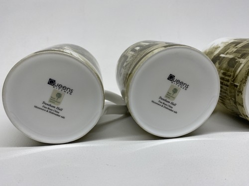 5 x Queens Kitchen Fine Bone China Mugs Alton Gardens, Towers & Trentham Hall - Picture 9 of 12