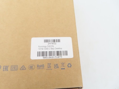 SYNOLOGY Diskstation DS220j NAS 2-Bay + TOSHIBA NAS N300 16TB (2 x 8TB) - 第 3/7 張圖片