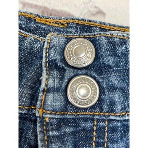 Levi's Famian Jeansshorts doppelter Druckknopf vorne Taschen Shorts Jugendliche 9 - Bild 4 von 7