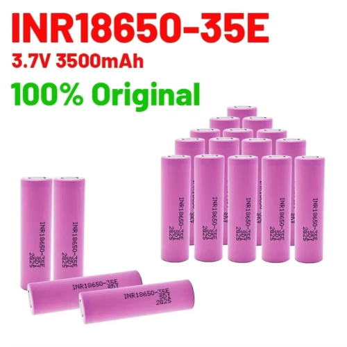 Nuova Batteria Originale 18650 35E 3.7V 3500Mah Scarica 18650 Batteria Agli Ioni - Photo 12/20