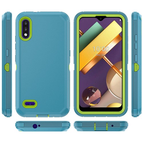 For LG K22/K22 Plus Case Heavy Duty Shockproof Defender Armor Rugged Phone Cover - Picture 27 of 32