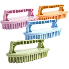 2 Pcs Sst Multi Purpose Heavy Duty Utility Kitchen Bathroom Cleaning Scrub Brush