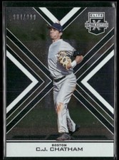 2016 Panini Elite Extra Edition C.J. Chatham 51 SN Boston Red Sox