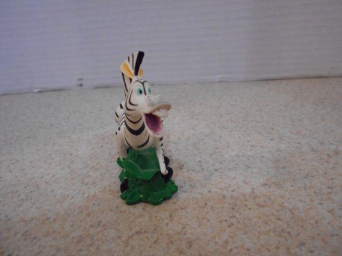 Topper torta vintage MADAGASCAR DecoPac figure in plastica zebra (Marty) - Foto 5 di 7
