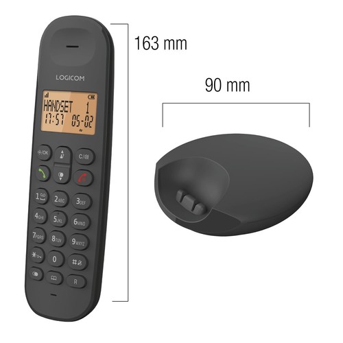 ILOA 100 Teléfono fijo inalámbrico sin contestador automático - Solo - analógico y... - Imagen 6 de 7
