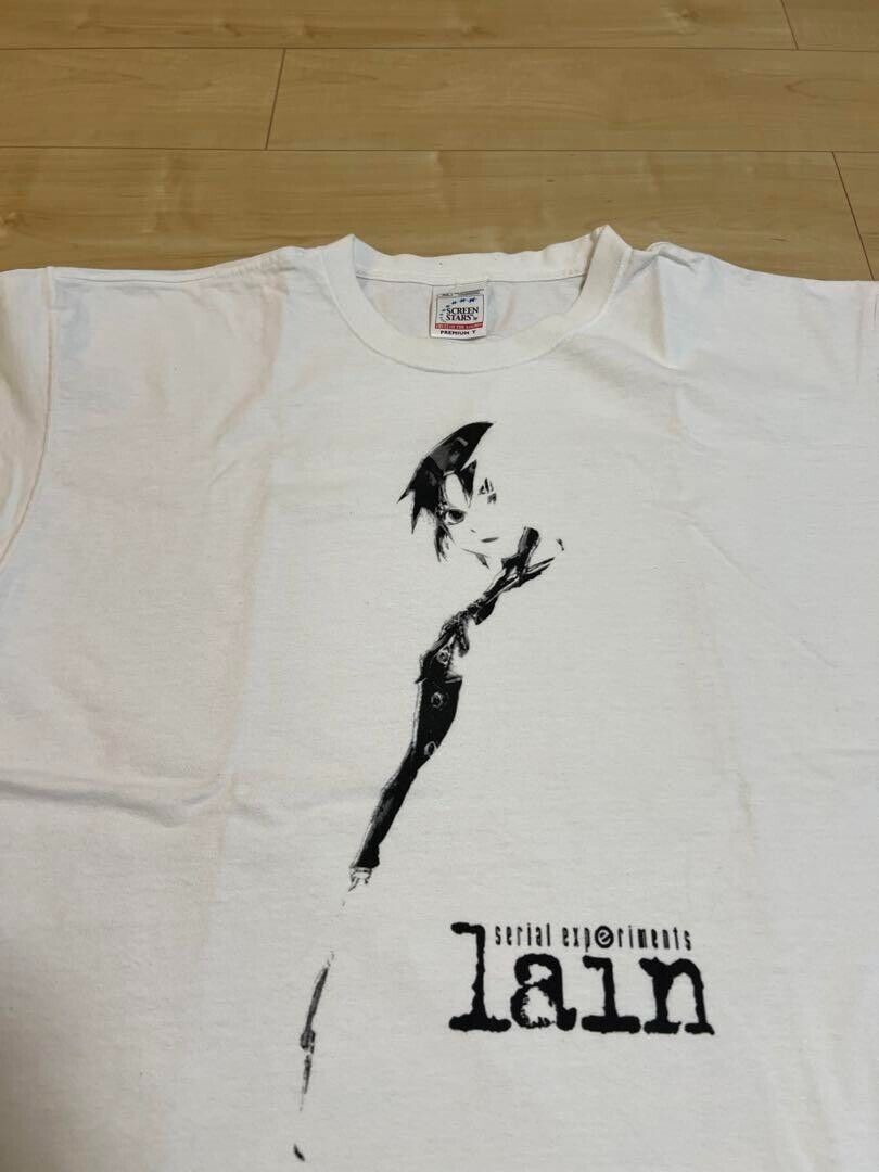 Serial Experiments Lain Vintage Anime T-shirt XL from Japan Serial Experiments Lain Vintage Anime T-shirt XL from Japan