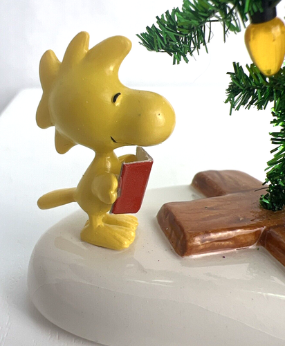 Department 56 Snoopy Singing Christmas Carols Woodstock Figurine Dept 56 As-Is - Picture 7 of 9