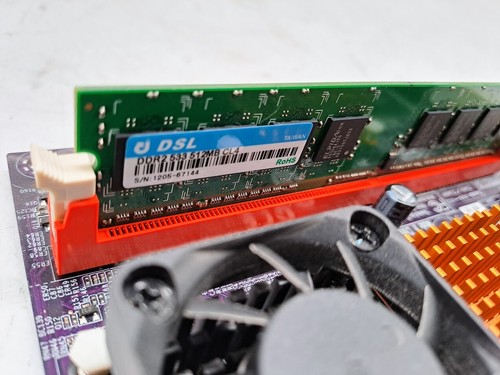 ECS C7VCM2 integrated CPU ITX mini motherboard - Afbeelding 4 van 5