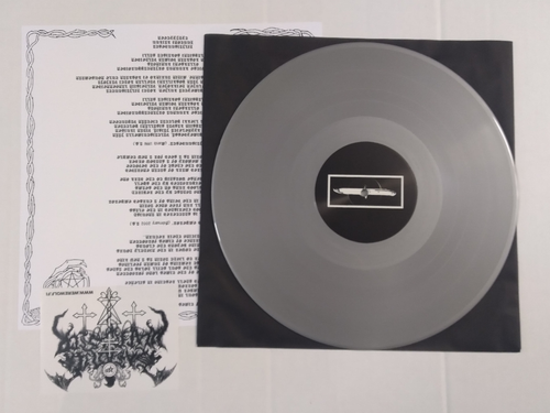 (LP) Satanic Warmaster – Black Katharsis / VG+/VG+ / SIlver VInyl / NH-022 - Picture 3 of 3