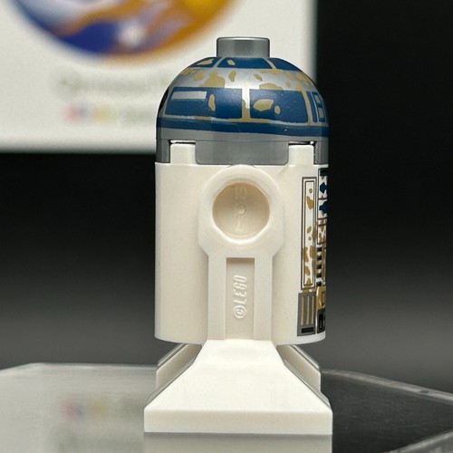 LEGO BRAND R2-D2 (dirt stain pattern) sw0908 Astromech Droid MINIFIGURE 75208 - Picture 4 of 7