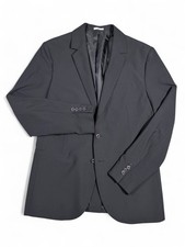 Calvin Klein Men  s Slim Fit Black Blazer Size Small S Jacket Sport Coat