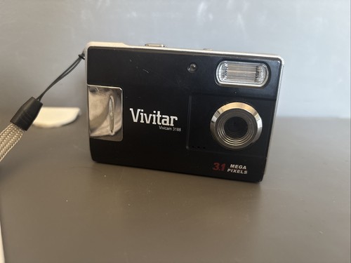 Cámara digital compacta Vivitar Vivicam 3188 3,1 MP negra - Imagen 2 de 6