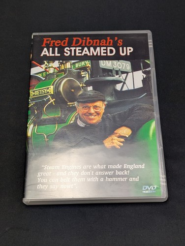 Fred Dibnah 3 DVD Bundle Excellent Condition Ups & Downs Of Chimneys Steamed Up - Imagen 5 de 10