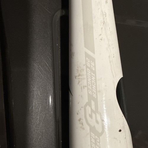 Nike Aero Cap M1 BBCOR .50 -3 Baseball Bat 32”29 oz Zr-91 Rare White Bat - Picture 8 of 15