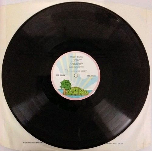 Bob Dylan - Planet Waves - 1974 - 12" Vinyl LP - ILPS 9261 - Picture 5 of 5