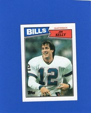 1987 Topps Football, Jim Kelly # 362, Buffalo Bills