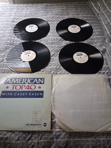 1986 American Top 40 Casey Kasem Program 863-4 vinyl Record 7/5/86