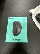 Logitech M317 Wireless Mouse - Black