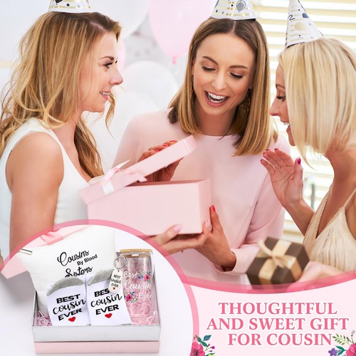 5er Pack Cousin Geschenke zu Weihnachten, Best Cousin Ever Geschenkideen für, Xmas Th... - Bild 2 von 6