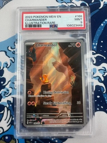 Charmander 168/165 Sv: Scarlet & Violet 151 Holo PSA 9
