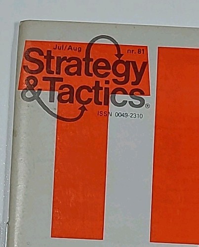 July 1980 Strategy & Tactics #81 Tito: Yugoslavia 1941–45 NEW COMPLETE UNPUNCHED - Picture 2 of 6