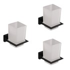 3 Pieces Tooth Brush Stand Bathroom Holder Decorative Toothbrush