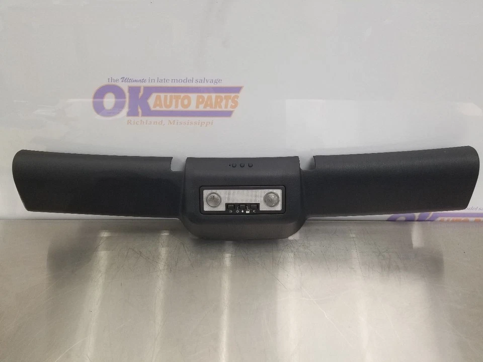 04 2004 FORD TBIRD THUNDERBIRD VISOR HOLDER OVERHEAD ROOF BEZEL WITH MAP LIGHT Foto 4 de 4