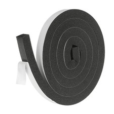1 Roll 13/16" x 13/16" Foam Weather Stripping Door Seal (6.5 Feet Total)