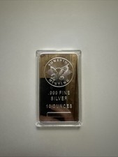 10 Troy oz Sunshine Mint .999 Fine Silver Bar Mint 98.00 per troy oz