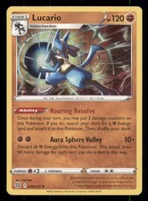 Lucario SWSH09: Brilliant Stars #079/172 Holo Rare Holo Pokemon NM