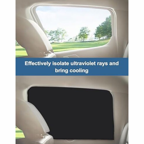 Lot de 2 rideaux pare-soleil voiture pare-soleil latéraux pliables pour véhicu - Picture 11 of 12
