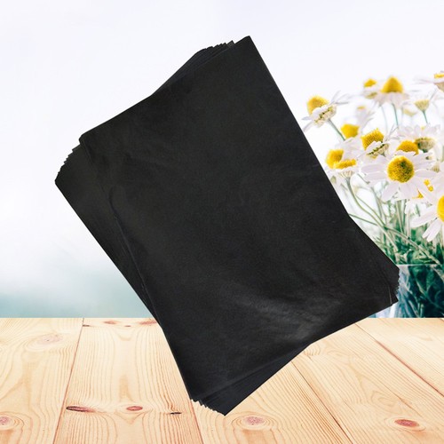 100 Stück Transferpapier Transparentpapier Graphit Malerei Carbon beschichtet schwarz - Bild 6 von 11