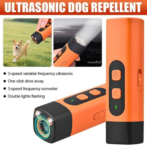 Ultraschall Hunde Repeller Anti Bellen Gerät Stoppt Bellen Menschliches Haustier Trainingsgerät - Bild 6 von 24