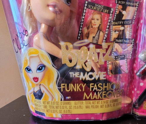 MGA BRATZ THE MOVIE FUNKY FASHION MAKEOVER 6-IN-1 CLOE DOLL COMPLETE - NIB - Picture 4 of 10