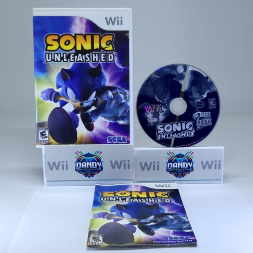 Sonic Unleashed CIB W/ Manual - Tested - Wii