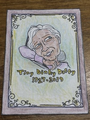 Gummy Arts Trading Card 2026 Tiny Dinky Daffy ITYSL