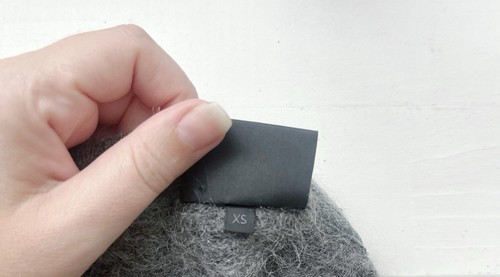 GESTUZ Gabby Pullover Long Sleeve Sweater XS Grey Color Wool Mohair Blend 901274 - Picture 13 of 13