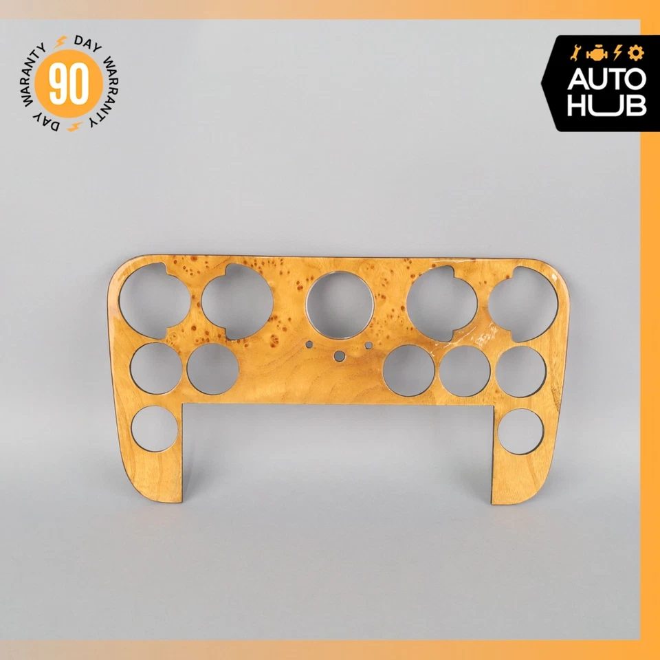 Aston Martin DB7 Vantage consola central clima madera moldura panel madera OEM 35k Foto 2 de 4