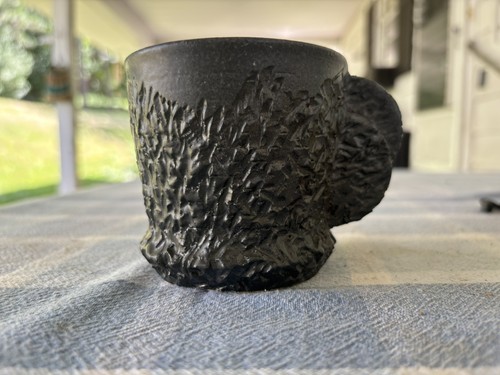 Taza de cerámica Mcm American Studio rueda lanzada firmada en EE. UU. rara - Imagen 3 de 7