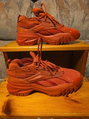 Reebok Women's X Cardi B Club C V2 Sneakers Red Size 8