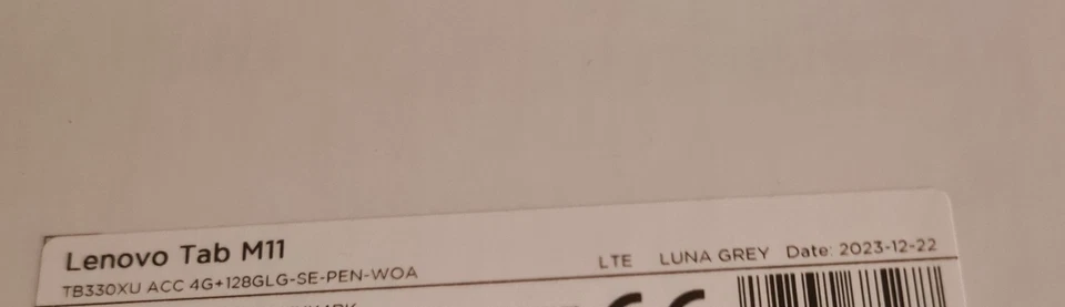 Lenovo Tab M11 4GB+128GB LTE Luna Grey - Bild 2 von 2